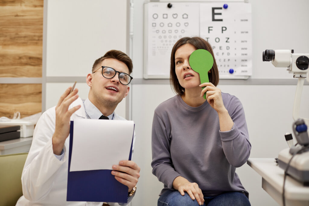 Eye test exam - McLean Eyecare Center